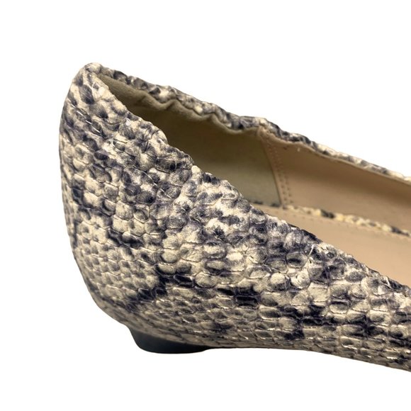 Cole Haan Grand.Os Kathryn Python Print Leather Wedge Pump **NWOB - Picture 11 of 12